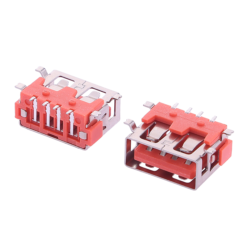 USB母座短体10.0全贴6.3/6.8